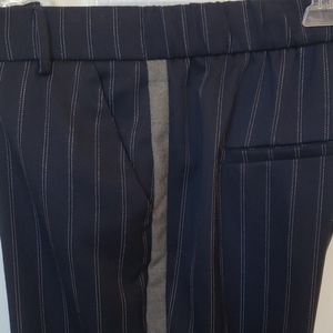 New! Zara Trafaluc Navy White Pinstripe Tuxedo